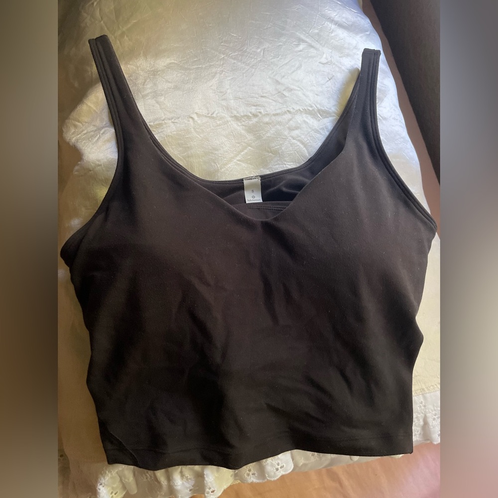 Lululemon black athletic top
